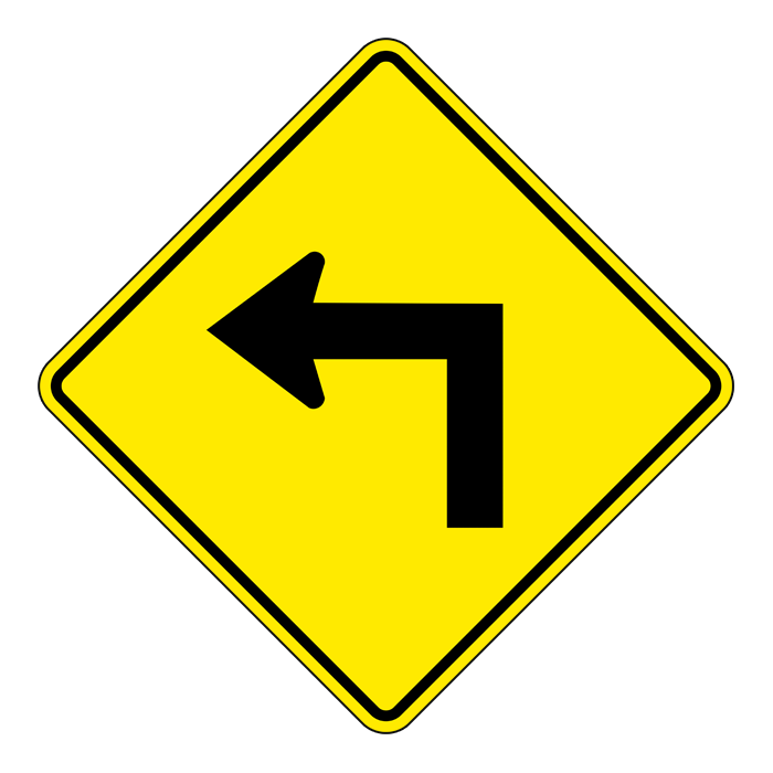 WA1L, Left Turn, 60x60cm