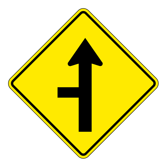 WA13A, OVERSIZED Controlled Intersection, 75x75cm