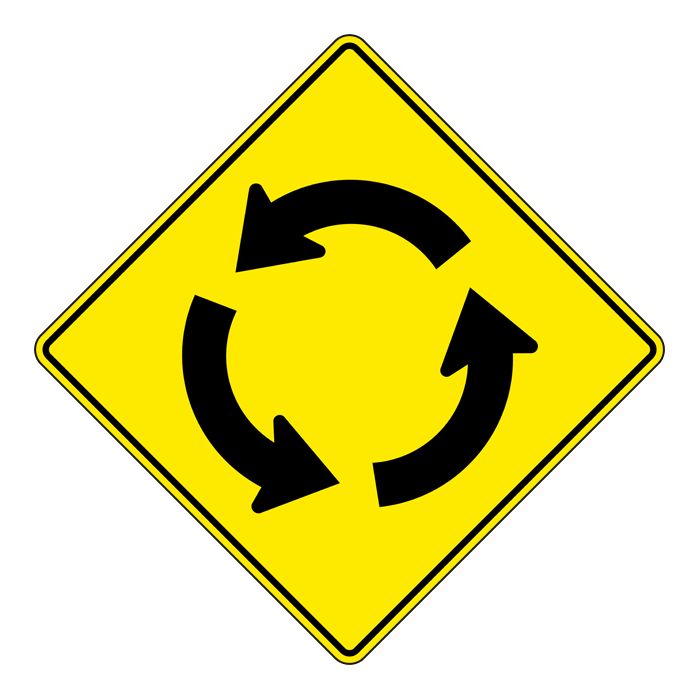 WA39, Roundabout, 90x90cm