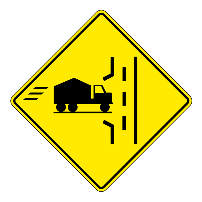 WC8L, OVERSIZED Left Truck Entrance, 90x90cm