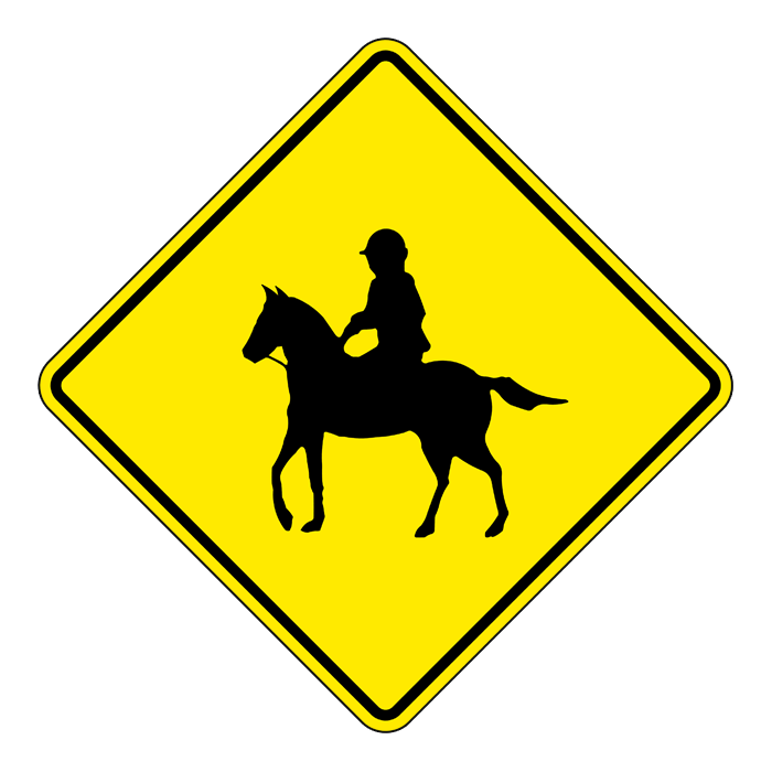 WC22, Horse With Rider, 60x60cm