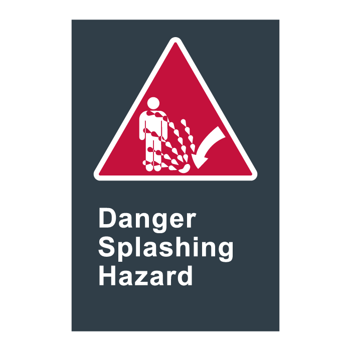D26 CSA Danger Splashing Hazard