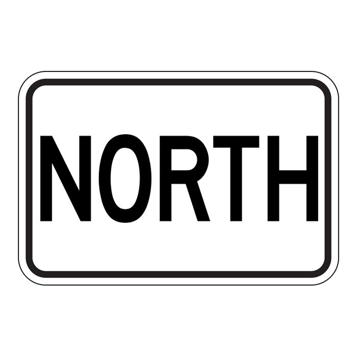 M302, Directional North, 45x30cm