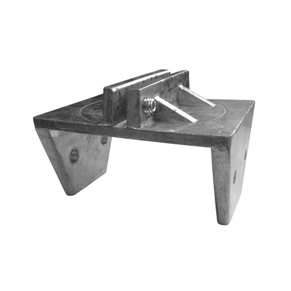 Post Bracket Square 4" Open