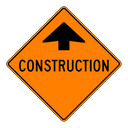 Roll Up Sign, TC1 Construction Ahead