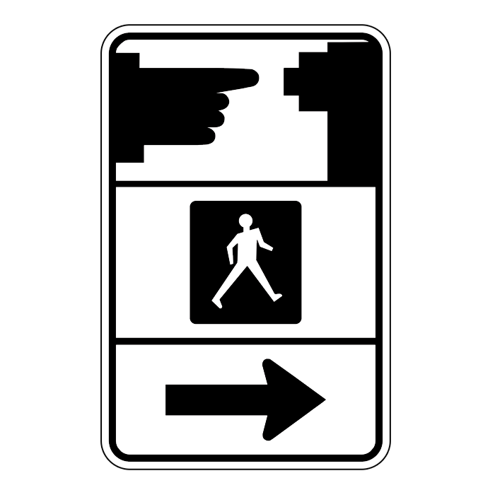 RA12, Pedestrian Pushbutton, 13x20cm