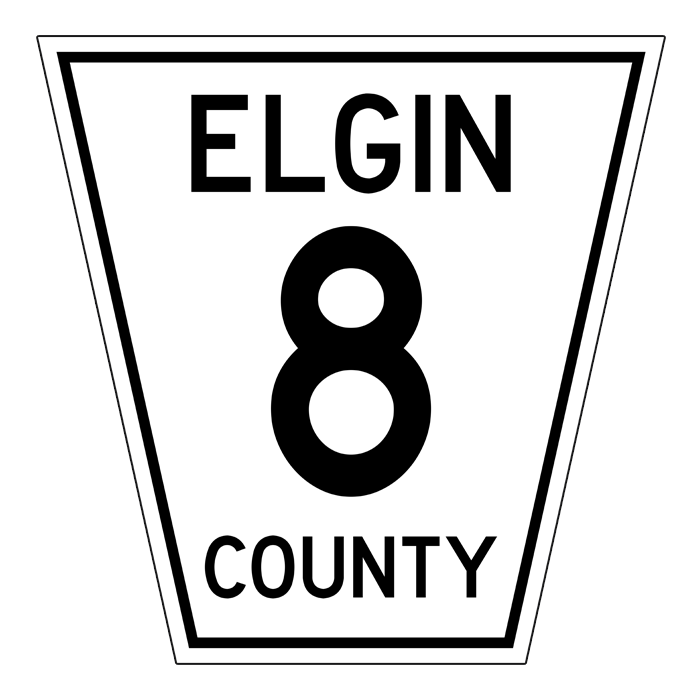 M110, Country Road Marker Flowerpot, 25x45x45cm