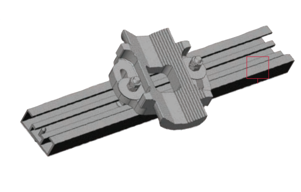 Bracket Mast Arm  Assembly 12"