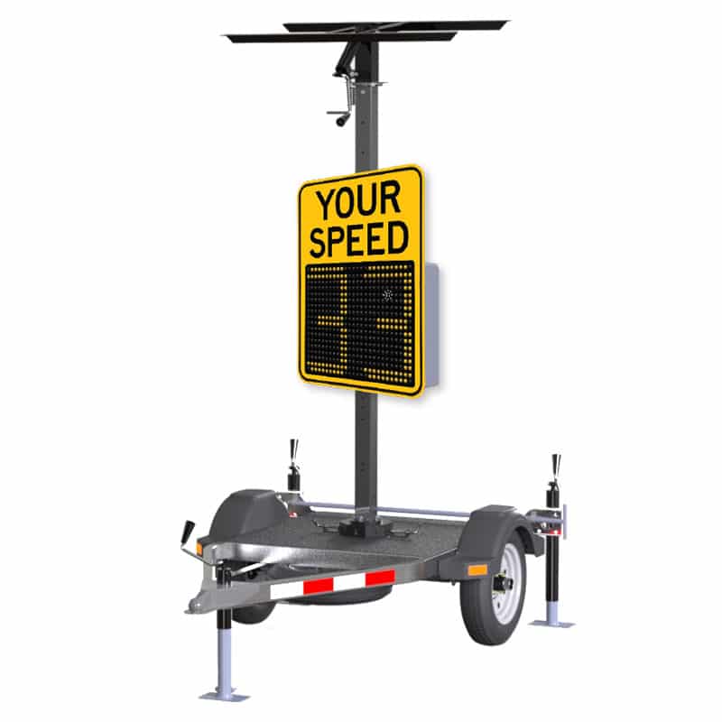 Cruiser LT Trailer For EV and SP Radar Signs