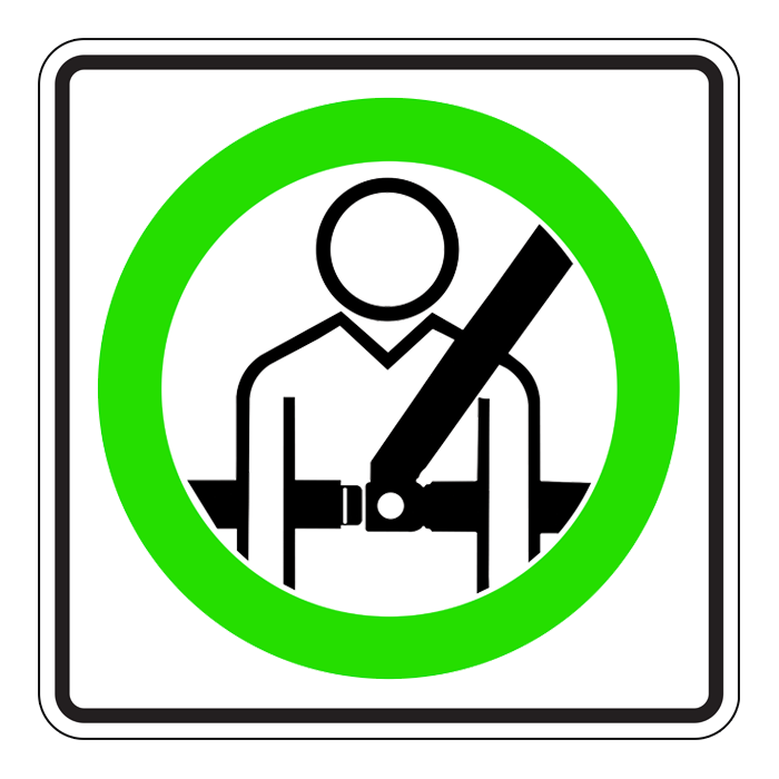 RC6, Seat Belt, 75x75cm
