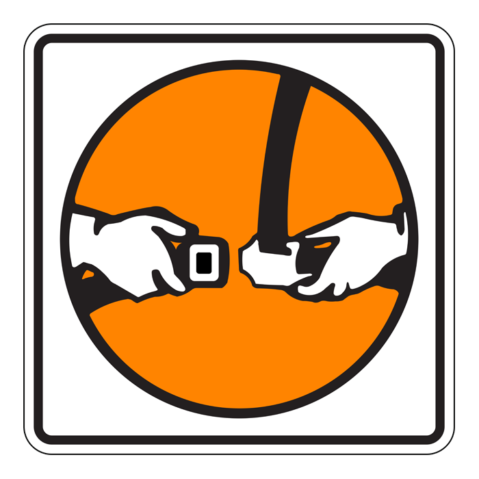 RC13, Fasten Seat Belt, 60x60cm