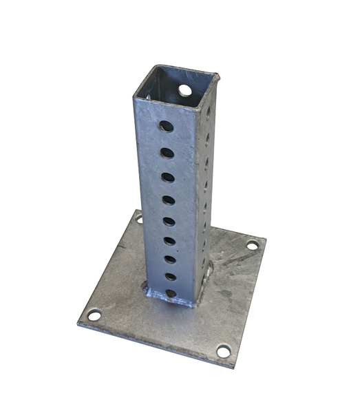 Square Post Bolt Down Anchor Base