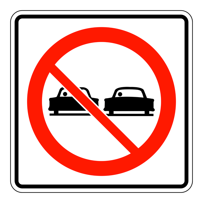 RB31, Do Not Pass, 60x60cm