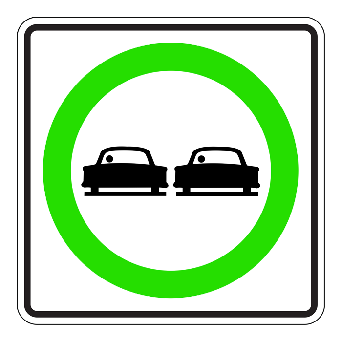 RB35, Passing Permitted, 60x60cm