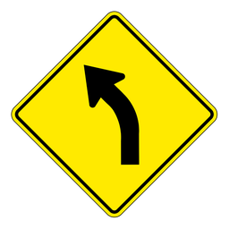 WA3L, Left Curve, 60x60cm