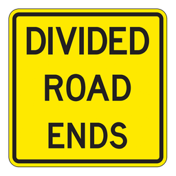 WA35T, Divided Road Ends Tab, 60x60cm