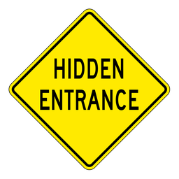 CW3, Hidden Entrance, 60x60cm