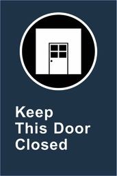 M34 CSA Keep This Door Closed