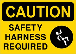 CS13 OSHA Caution Safety Harness