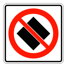 RB83, No Dangerous Goods, 60x60cm