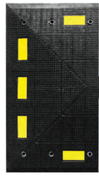 [0037155] Speed Hump - End Cap Female 35" L x 10" W x 2"H - 14lb