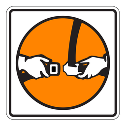 RC13, Fasten Seat Belt, 60x60cm