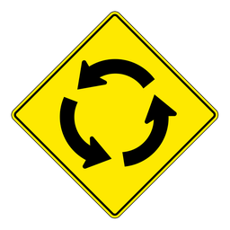 WA39, Roundabout, 75x75cm