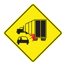 WA40, Truck Encroachment, 75x75cm